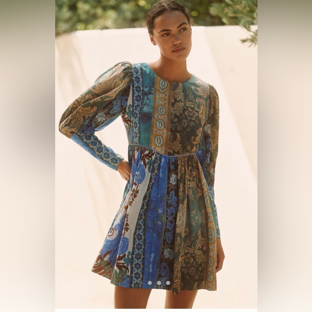 Anthropologie Ro's Garden Jewell Dress - NWT